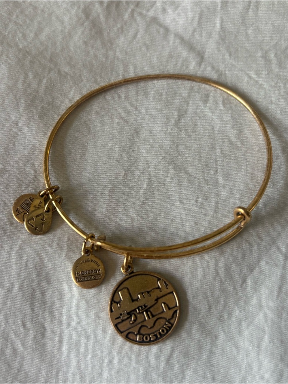 Alex and Ani Gold Boston Bracelet